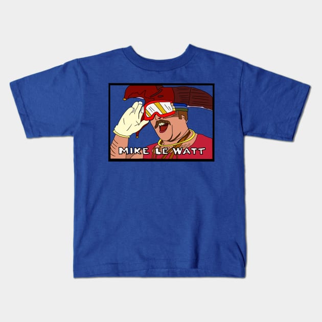 Mike Le Watt Kids T-Shirt by pinxtizzle